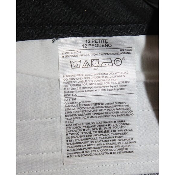 BANANA REPUBLIC Premium, Tailored Jackson-Fit Slim Career Pants in Grey (12P) - Picture 6 of 10